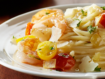 Slow seared shrimp scampi recipe image